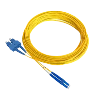 Patchkabel duplex SM, SC/PC-LC/PC, 1.8mm, 10m