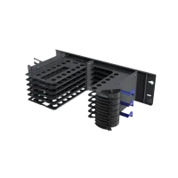 LISA chassis, 3HE, zwart