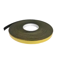 Foamtape, 15x1mm, rol 30m, zwart